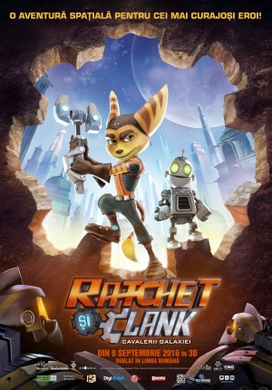 Afis RATCHET ȘI CLANK. CAVALERII GALAXIEI