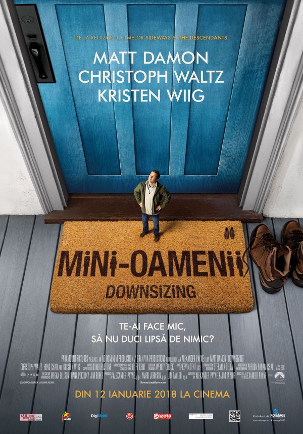 Afis DOWNSIZING. MINI-OAMENII