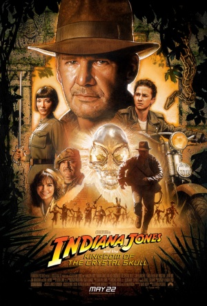 Afis INDIANA JONES - REGATUL CRANIULUI DE CRISTAL